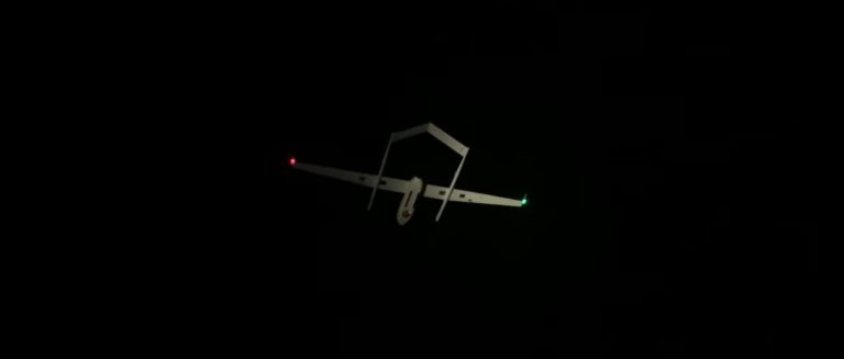 VTOL mothership in operation